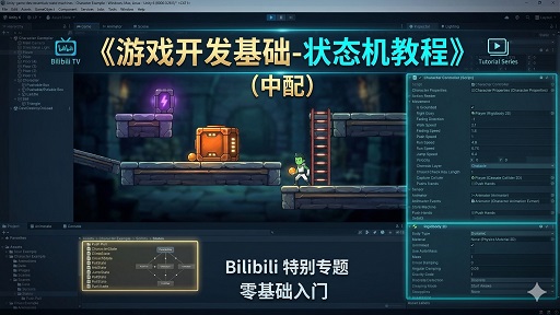 游戏开发基础-状态机教程(全) 游戏教程中配系列 中型教程