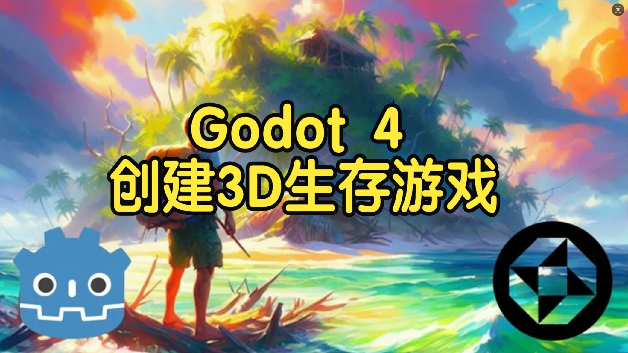 【国语】使用GDScript在Godot 4中创建3D生存游戏教程